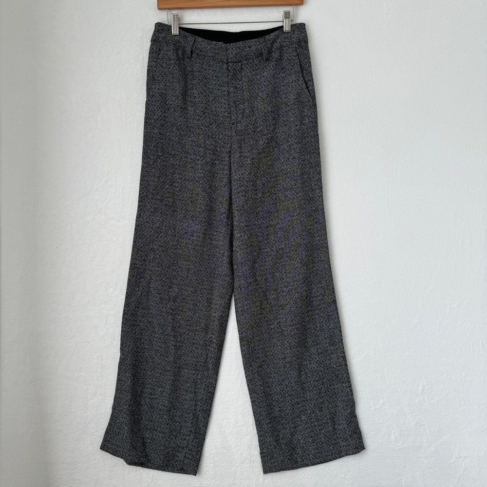 Soft Surrounding gray wide leg trousers size‎ 4 NWOT